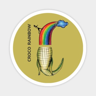 CROCO RAINBOW by FrankenDuo Magnet